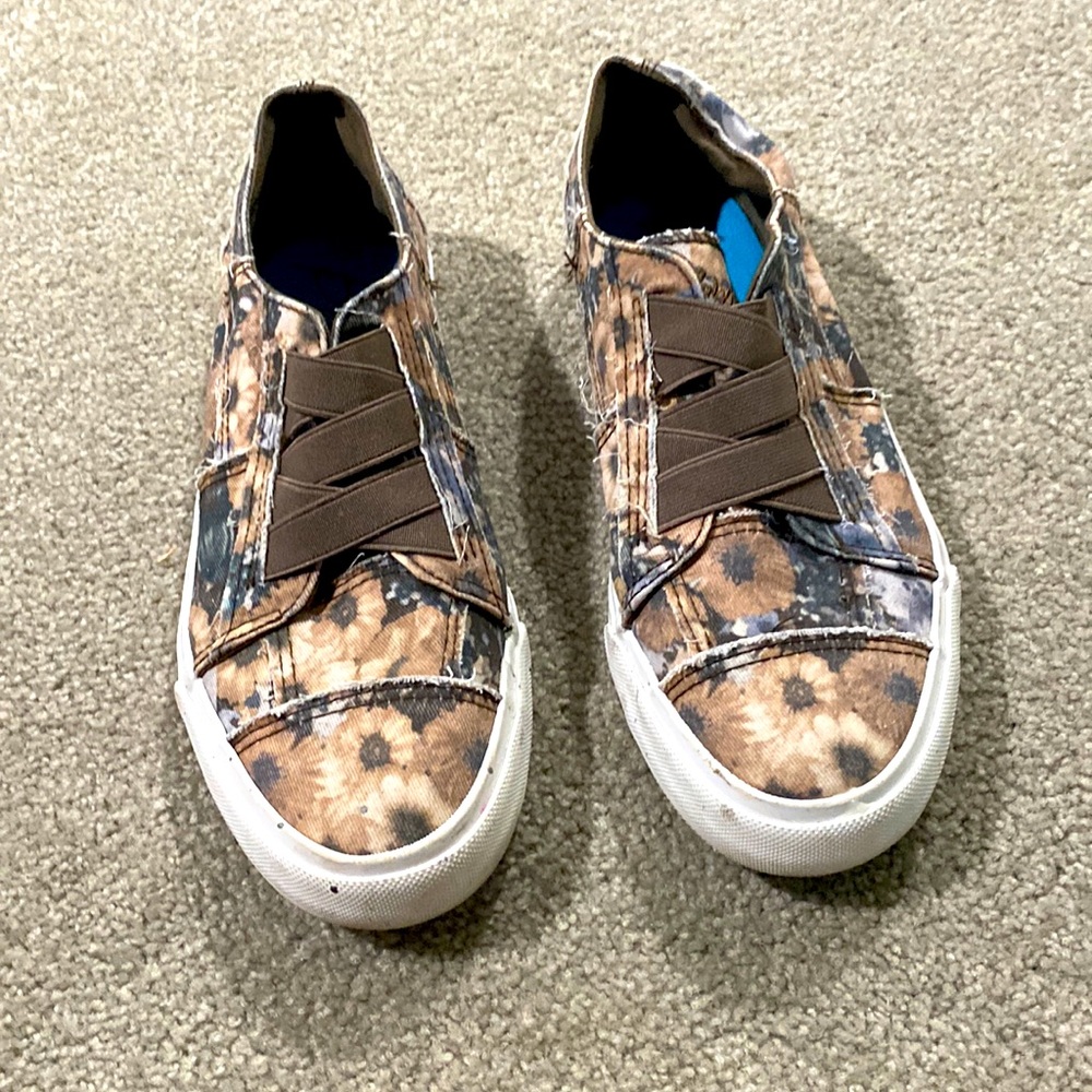 Floral sneakers